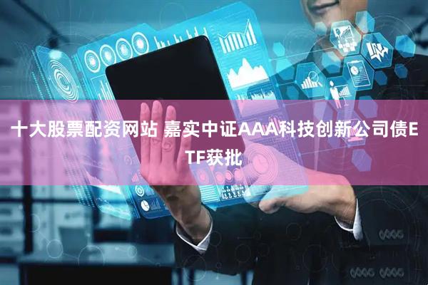 十大股票配资网站 嘉实中证AAA科技创新公司债ETF获批