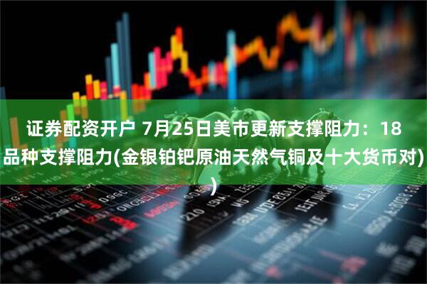 证券配资开户 7月25日美市更新支撑阻力：18品种支撑阻力(金银铂钯原油天然气铜及十大货币对)